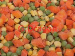 High Quality Low Profit IQF Mixed Vegetable with Corn, Carrots, Green Peas (IQF001)