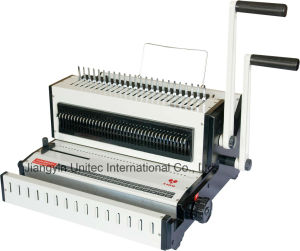 2016 New Selling Cw2016 Comb and Wire Book Binding Machine